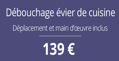 plombier prix débouchage